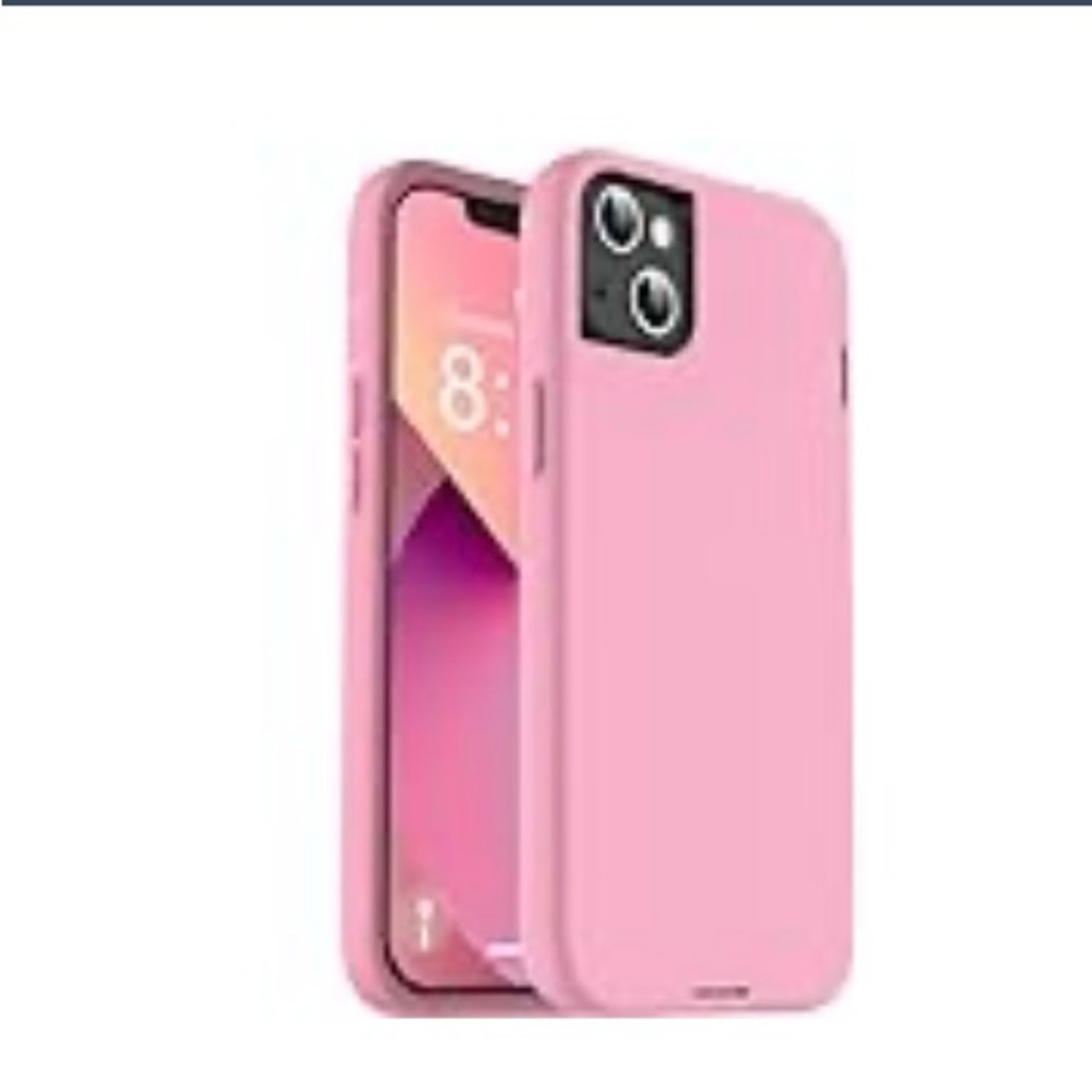 iPhone 12/13 mini pink phone case. Never opened brand new!